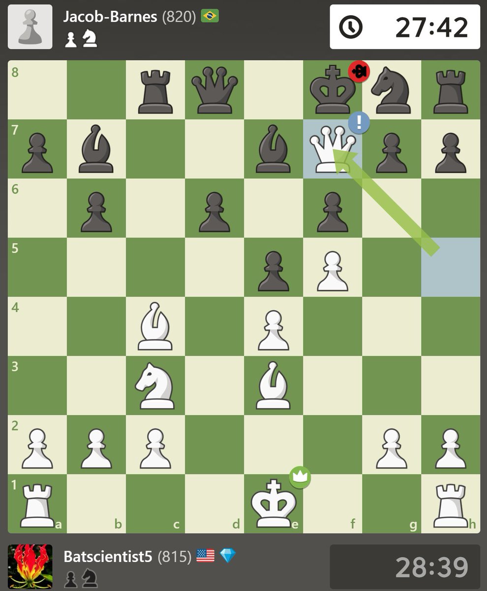 BatScientist's tweet image. #Chess♟
That was quick...