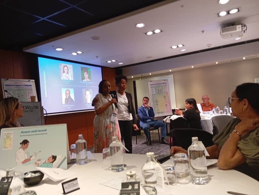 President FIGO and the Chief Midwife at ICM emphasized the need for midwives and obstetricians to collaborate to end preventable maternal deaths from PPH and other causes.
<a href="/UNFPAUganda/">UNFPA in Uganda</a> <a href="/cehurduganda/">CEHURD Uganda</a> <a href="/ChaiApparelUg/">Chai Apparel Uganda</a> <a href="/lightful/">Lightful</a>  
#FIGO #PPH