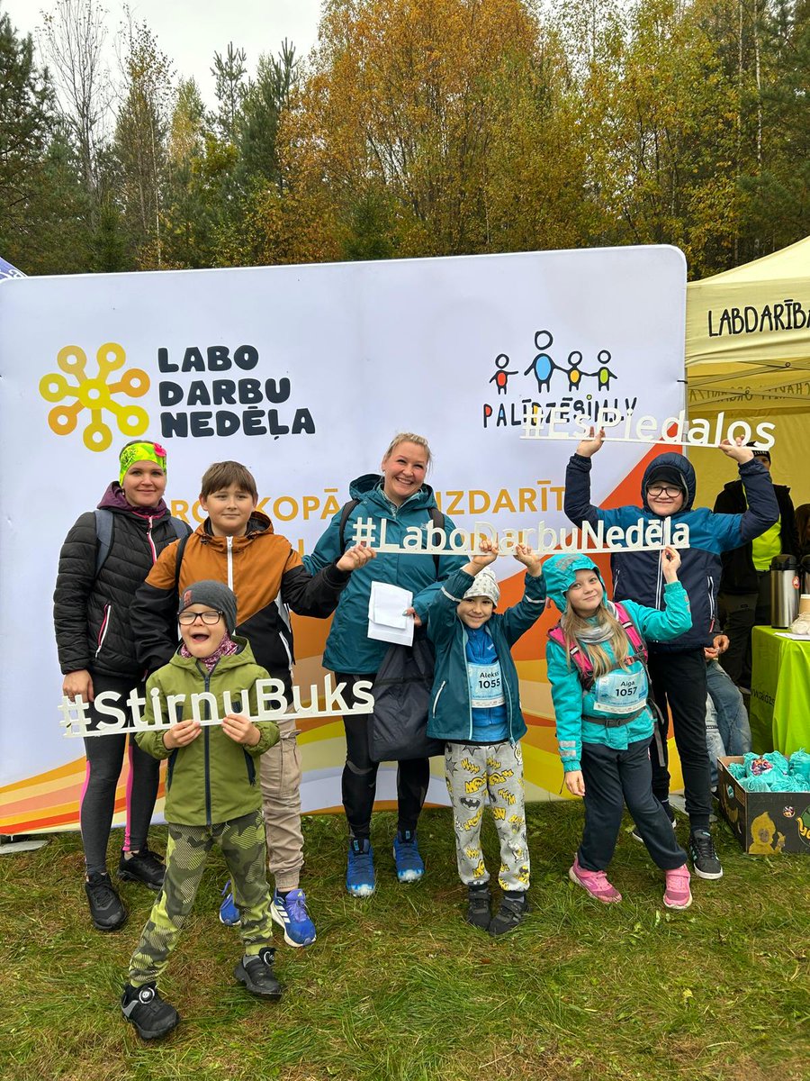 Mīļā <a href="/Stirnubuks_lv/">Stirnubuks.lv</a> saime! 💛
Ar jums viss izdodas no sirds 💯🫶

Tik daudz jauku vārdu, labu darbu un saldumu! 🍭🍬🍓
Paldies visiem, kas piedalījās Stirnu buka un <a href="/PalidzesimLV/">Palīdzēsim.lv</a> #LaboDarbuNedēļa aicinājumā!

Bērni mielosies gardu muti 😋☕️
#MēsEsamStirnuBuks <a href="/LatvijasLoto/">Latvijas Loto</a>