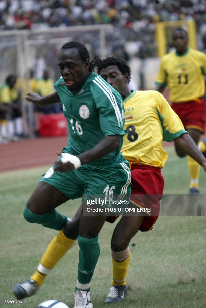 oluwashina's tweet image. Oruma, Yobo &amp;amp; Odemwingie celebrate with Martins who scored Nigeria&apos;s opener during the World Cup qualifier v Zimbabwe in Abuja. Nigeria won 5-1 to equal the same points as Angola and with goal superiority, but lost the World ticket to Angola following new FIFA head-to-head rules.