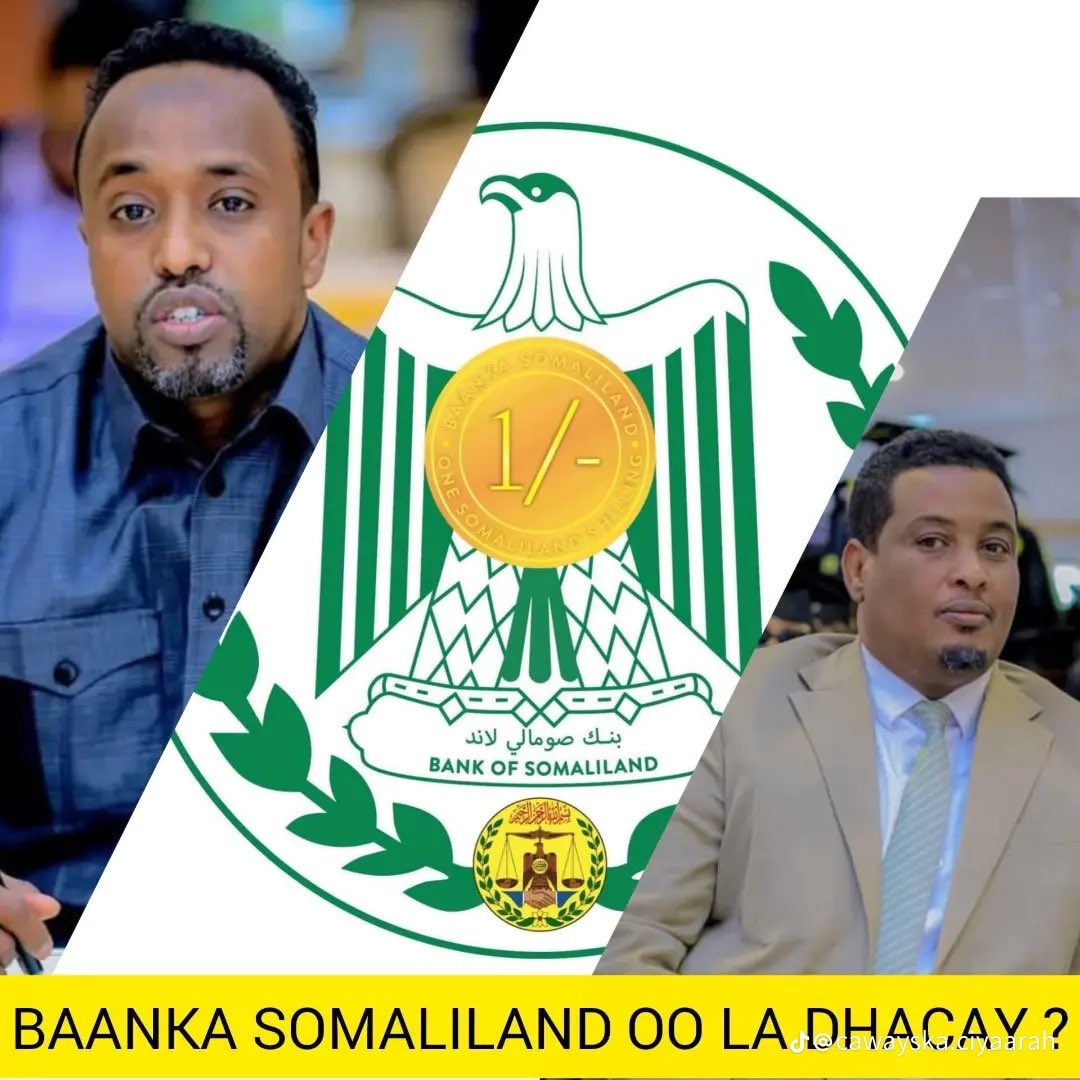 🚨Breaking News - War Deg Deg Ah🚨

Mucarid Exclusive 🕵️ 

💵 $16m missing from the Republic of Somaliland Central Bank 💵 

A serious scandal is brewing at the Somaliland Central Bank, as it has been revealed that a group of employees have systematically embezzled $16m.

The