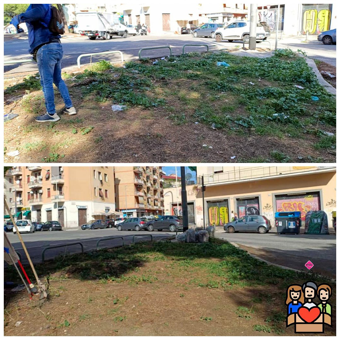 Retake_Roma's tweet photo. Eccoci a Centocelle con il progetto "Retake Roma per una Comunità Solidale". Per portarlo avanti abbiamo bisogno anche di te. Aiutaci con una piccola donazione, trovi li link nel primo commento 👇 Grazie🙏

#volontariato #retakesolidale #retakeroma https://t.co/CNisevqvdr