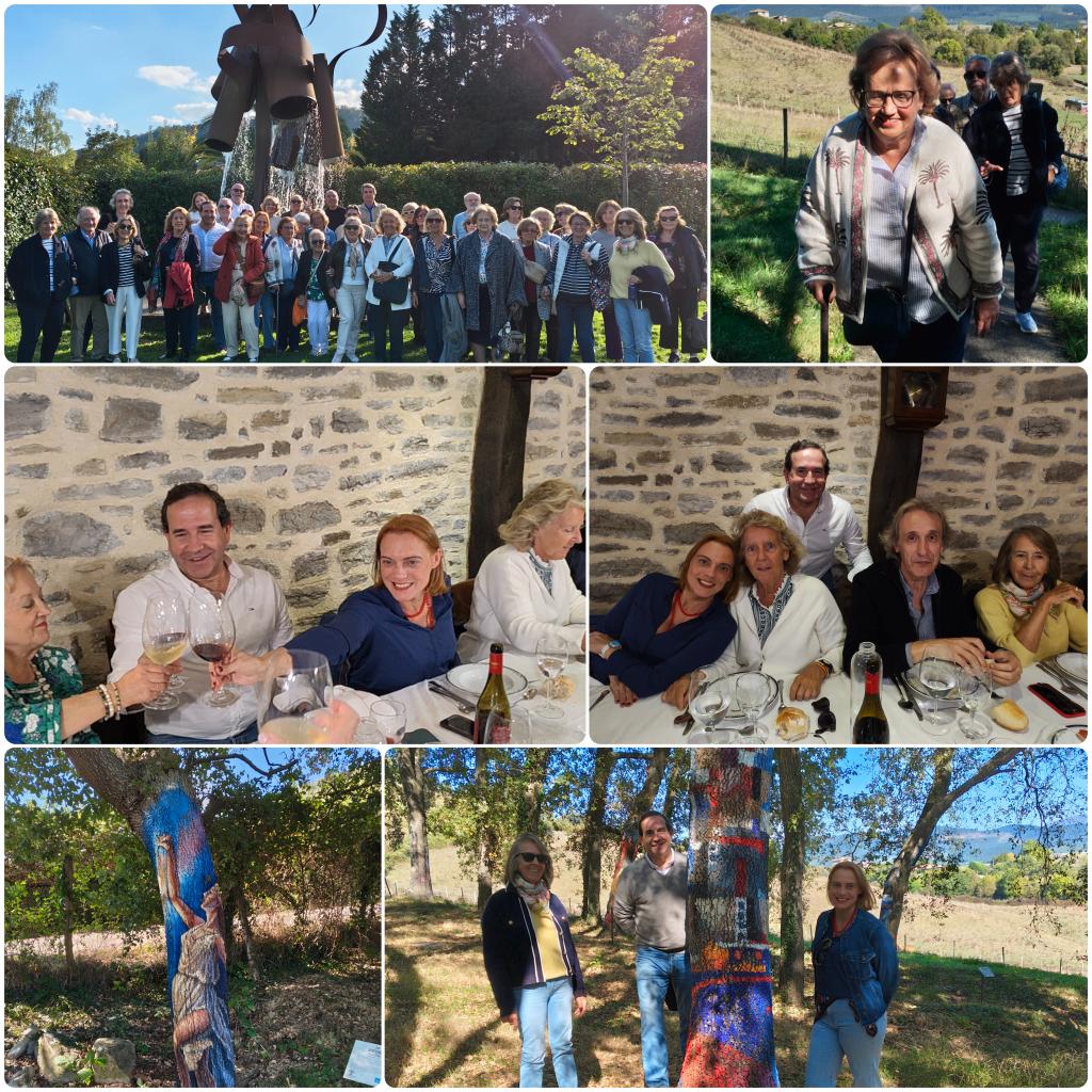 PPJuntasBizkaia's tweet image. 👥Hoy,nos hemos sumado a la excursión y comida organizada por @PPdeGetxo en @arcosdequejana, para disfrutar de un agradable día junto a afiliados y simpatizantes

🌳Una jornada que ha incluido la visita al museo al aire libre “La Robleda de los Sueños”

👏🏼Gracias por acompañarnos