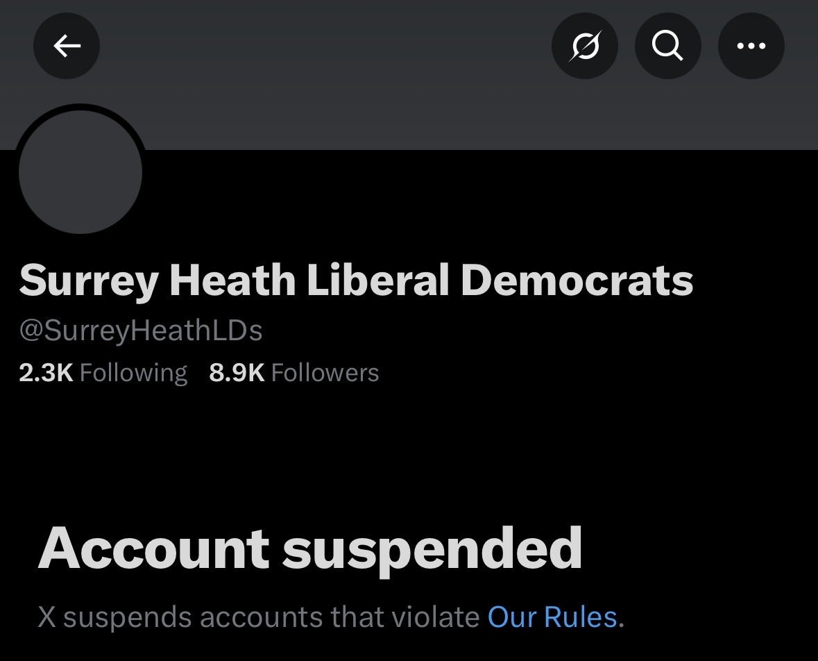 What happened <a href="/AlPinkerton/">Al Pinkerton MP</a>? 

Was it the threats of violence against Tory MPs that did it or just the incessant and continuous abuse?