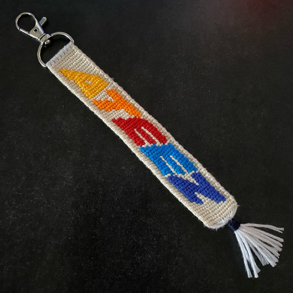 Totaly didnt forget to post this Ateez Banner Bagcharm Version I made for myself 

These are available for Orders! just DM me on any social or check my Vinted!

#ninxcrafts #ateez #atiny #hongjoong #seonghwa #yunho #yeosang #san #mingi #wooyoung #jongho #kpop #kpopmerch #fanmerch