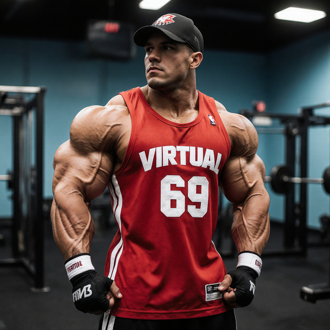 VirtualMuscles's tweet image. Muscle power in action! 💪🔥

#aiart #bodybuilding #aimuscle #handsome #male #muscular #muscle #bodybuilder #bodybuildingart #virtualmuscles #gayart