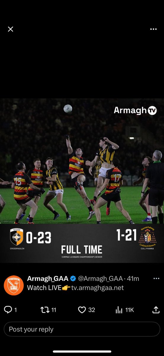 Going to be some final. Just hope both teams take shackles off and play their game and go for it, if so we are in for a real treat. For me an upset last night and tonight, but here we go!!!! Both teams got what they deserve.