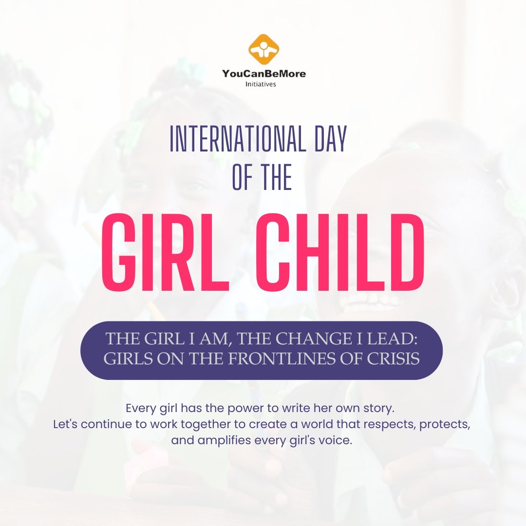 She's not just a girl; she's a game-changer. Her voice is the future. 
Today and every day, we stand for a world where every girl can lead, learn, and thrive. 

Happy International Day of the Girl Child!

#InternationalDayOfTheGirl #GirlsFrontline #YouCanBeMore