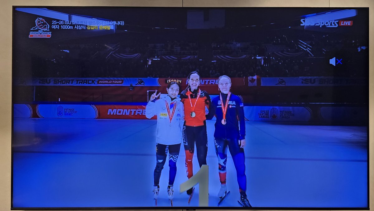 여자 1000m 결과 #김길리 #은메달
랩타임 보며... 뒤에서 나갈 수가 없겠다 싶더라. 진짜 잘 탄다!! 👍
#쇼트트랙 #월드투어 1차 #몬트리올 #2025_26시즌