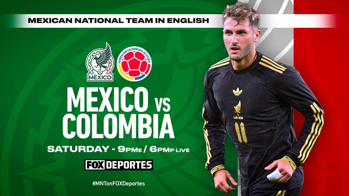 RodolfoLanderos's tweet image. México vs Colombia

You’ve got options! @FOXDeportes