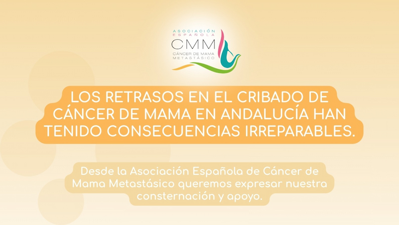 La #AECMM expresa su solidaridad ante la grave situación del cribado de #CáncerMama en #Andalucía. Queremos expresar nuestra consternación y apoyo ante la grave situación vivida en Andalucía.
#CáncerMamaMetastásico #JuntasSomosMásFuertes
👇
cancermamametastasico.es/los-retrasos-e…