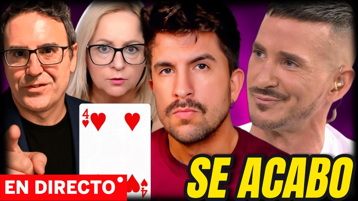 EN DIRECTO!! 🔴

ALBERT DOMENECH DESCONFORME con EL TRATO de 4 DE CORAZONES!🔥SERGI FERRE NO PARA LAS PULLAS a CARMEN🔴

YOUTUBE: youtube.com/live/uww32iuny…

KICK: kick.com/caycolive
