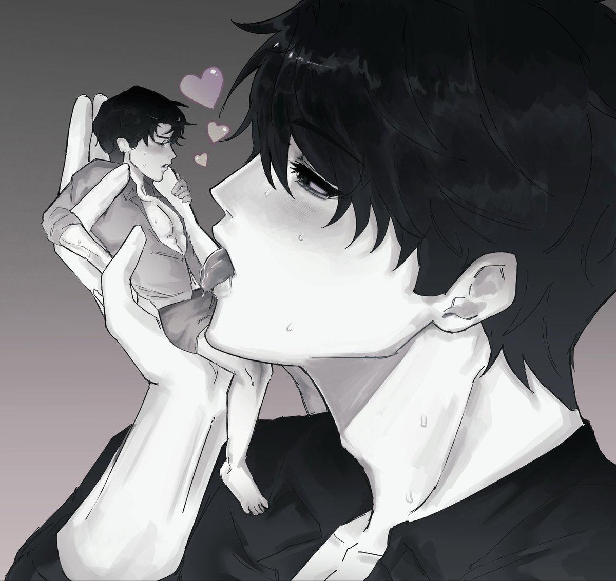 parfaiction's tweet photo. commission haha https://t.co/dQ2f6aqBQR