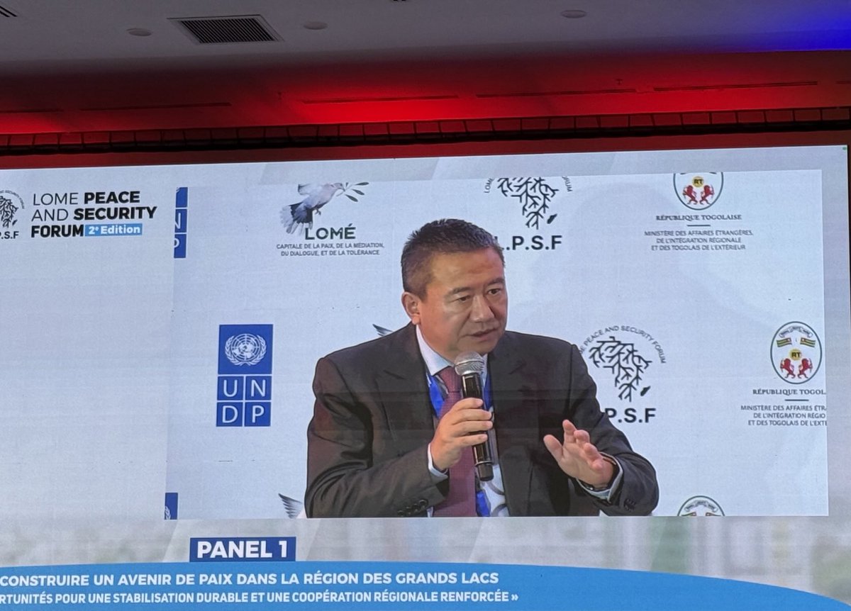 #Lome #peace and #security forum: échanges fructueux afin de promouvoir en #Afrique, une gouvernance plus inclusive et attaquer les causes profondes des crises. ⁦<a href="/UN_SDG/">UN Sustainable Development Group 🇺🇳</a>⁩ #grandslacs #genre #PNUD #UNDP #Togo ⁦<a href="/_AfricanUnion/">African Union</a>⁩ ⁦<a href="/UN/">United Nations</a>⁩