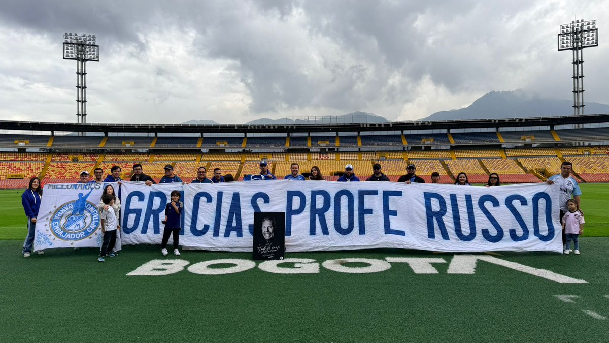 "Esta hinchada jamas te olvidara"