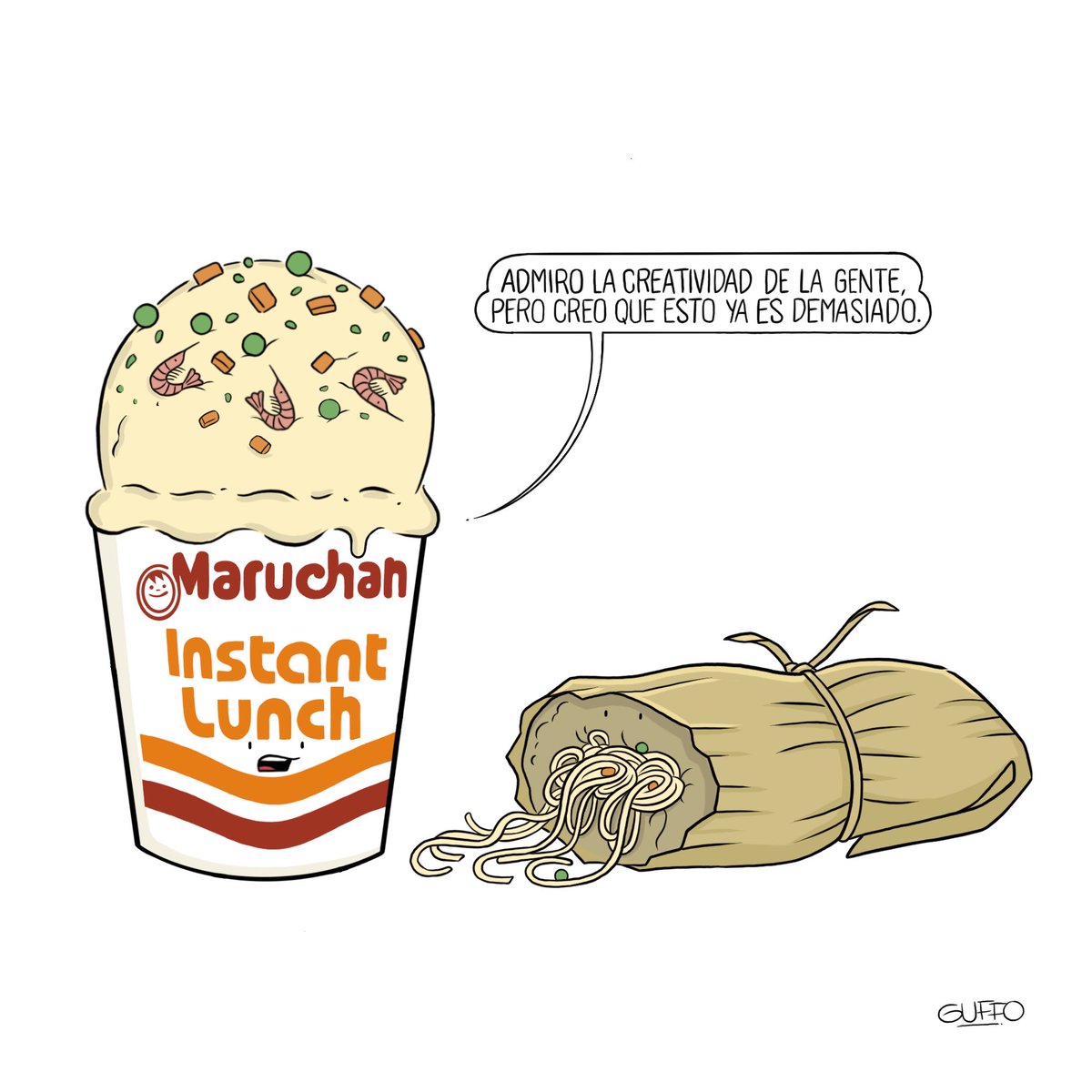 guffocaballero's tweet image. ¡Buen provecho!

@MaruchanMx #maruchansopart2025 #SopArt #maruchan