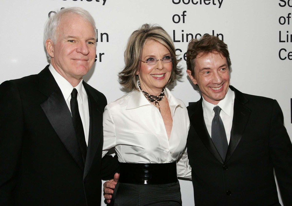 amyobecause's tweet image. Thinking of Steve & Marty tonight. They loved Diane 😔🥺