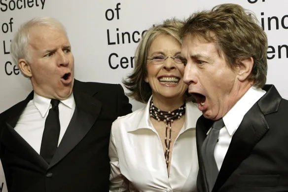 amyobecause's tweet image. Thinking of Steve & Marty tonight. They loved Diane 😔🥺