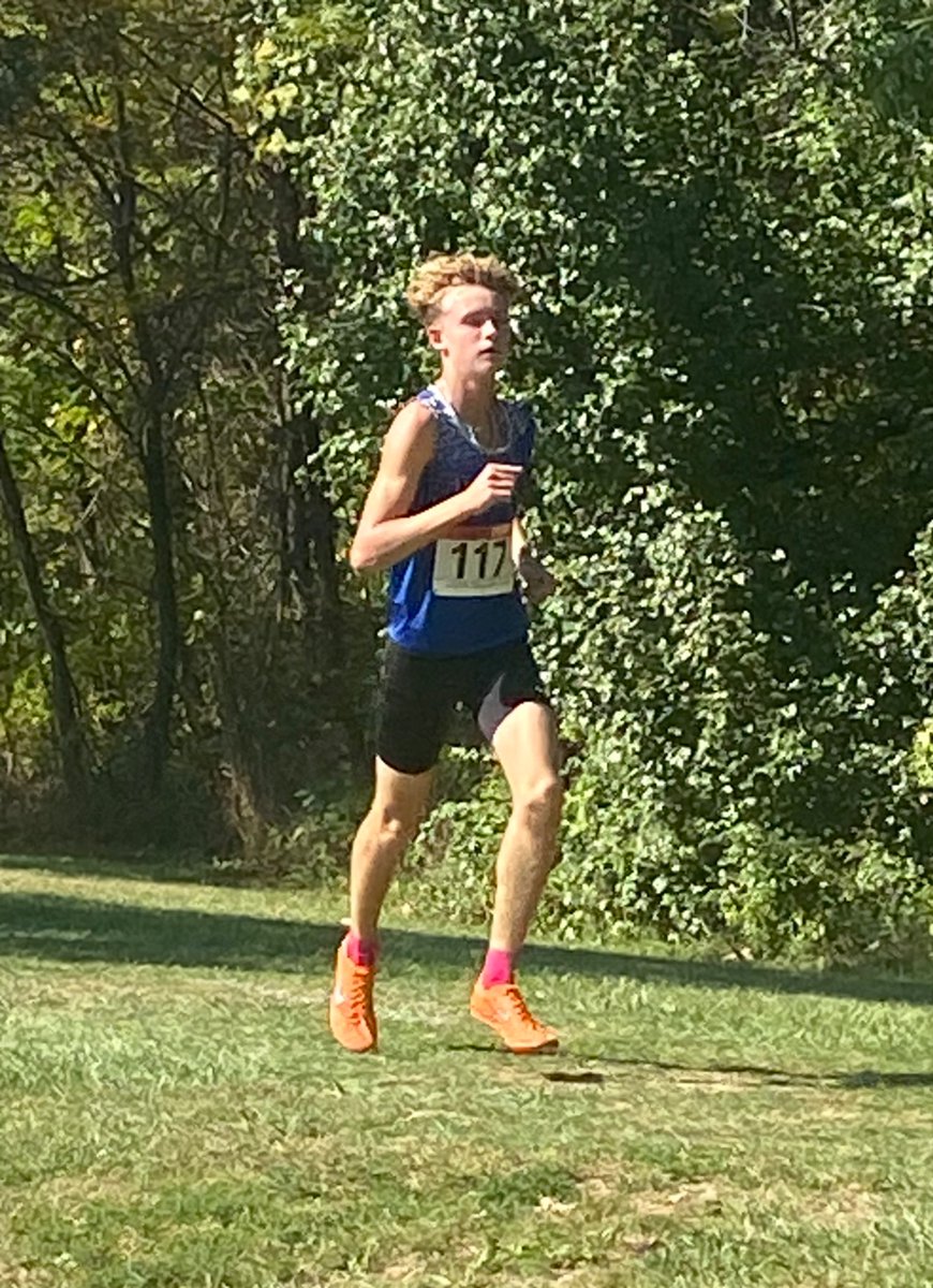 Great day to see the Comets at the OCC cross country meet.