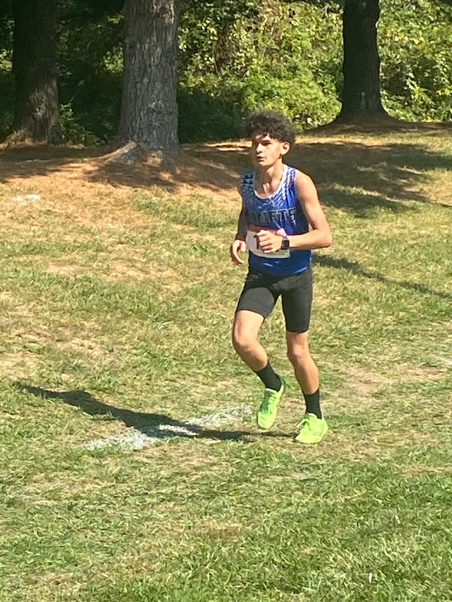 Great day to see the Comets at the OCC cross country meet.