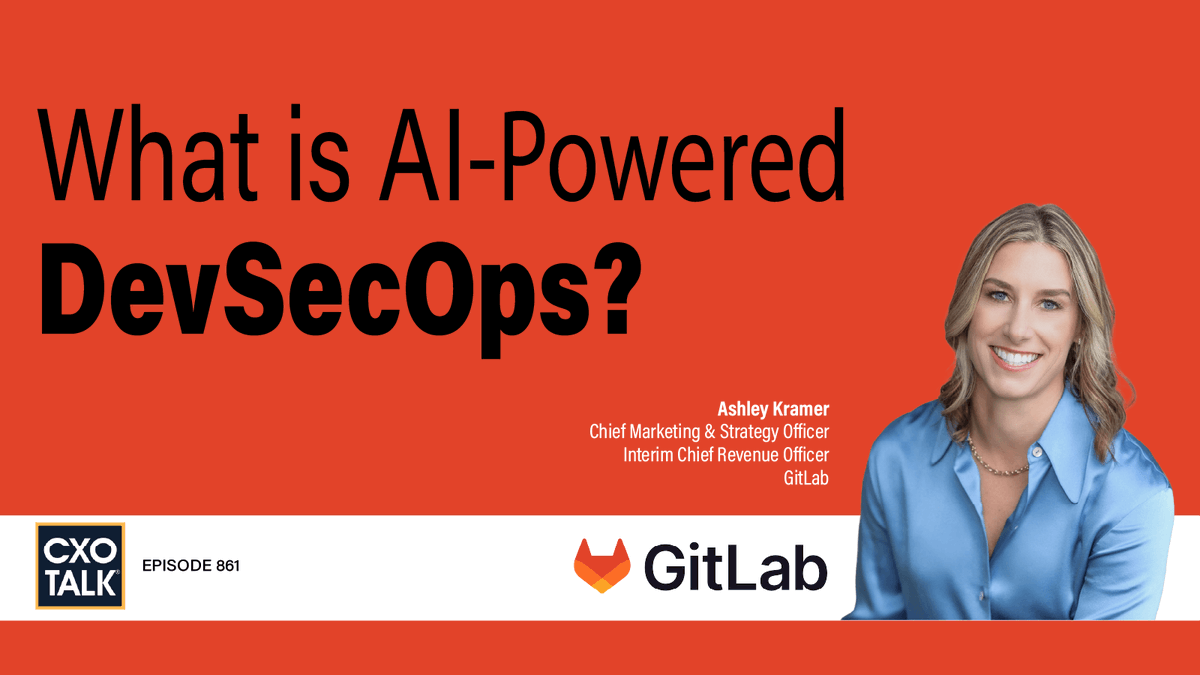 cxotalk's tweet image. Organizations can measure and improve software delivery performance with AI-enabled #DevSecOps platforms, leading to faster time-to-market and better business outcomes.
-- Ashley Kramer, CMSO @GitLab
cxotalk.com/episode/what-i…

#CXOTalk
#AI #SoftwareDevelopment #Productivity