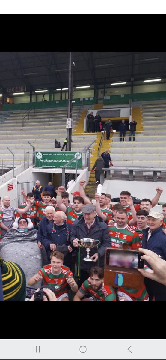 Great to see Jack Quinn and some of the Kilbride heroes of the 60s and 70s with today's heroes...