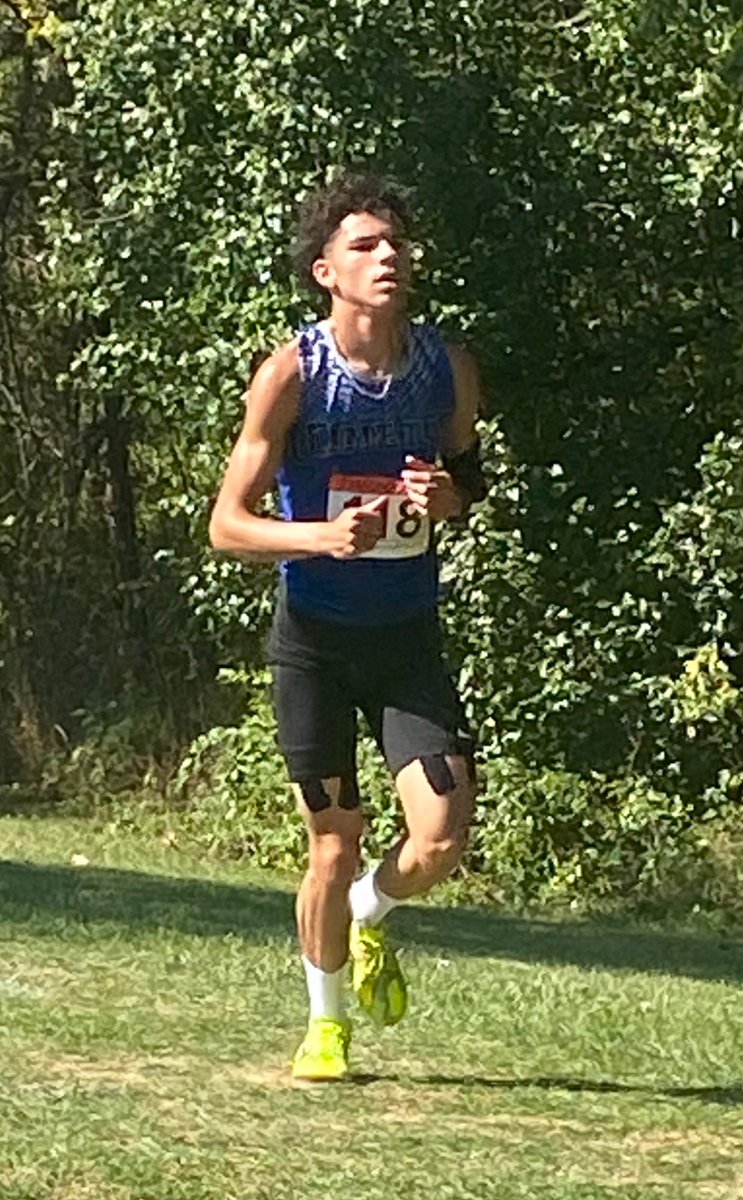 Great day to see the Comets at the OCC cross country meet.