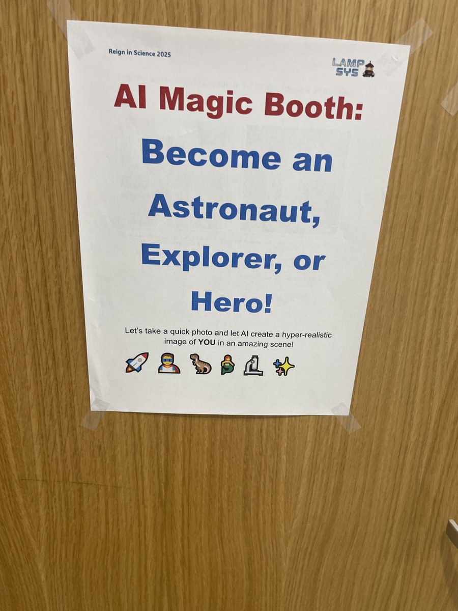 fanchyna's tweet image. Thanks to @liya_lamia @rochanaro and @ChameliDommanig for participating in the 2025 Reign in Science event, demoing generative AI for K-12 students! Great job! @WebSciDL @oducs @ODUSCI