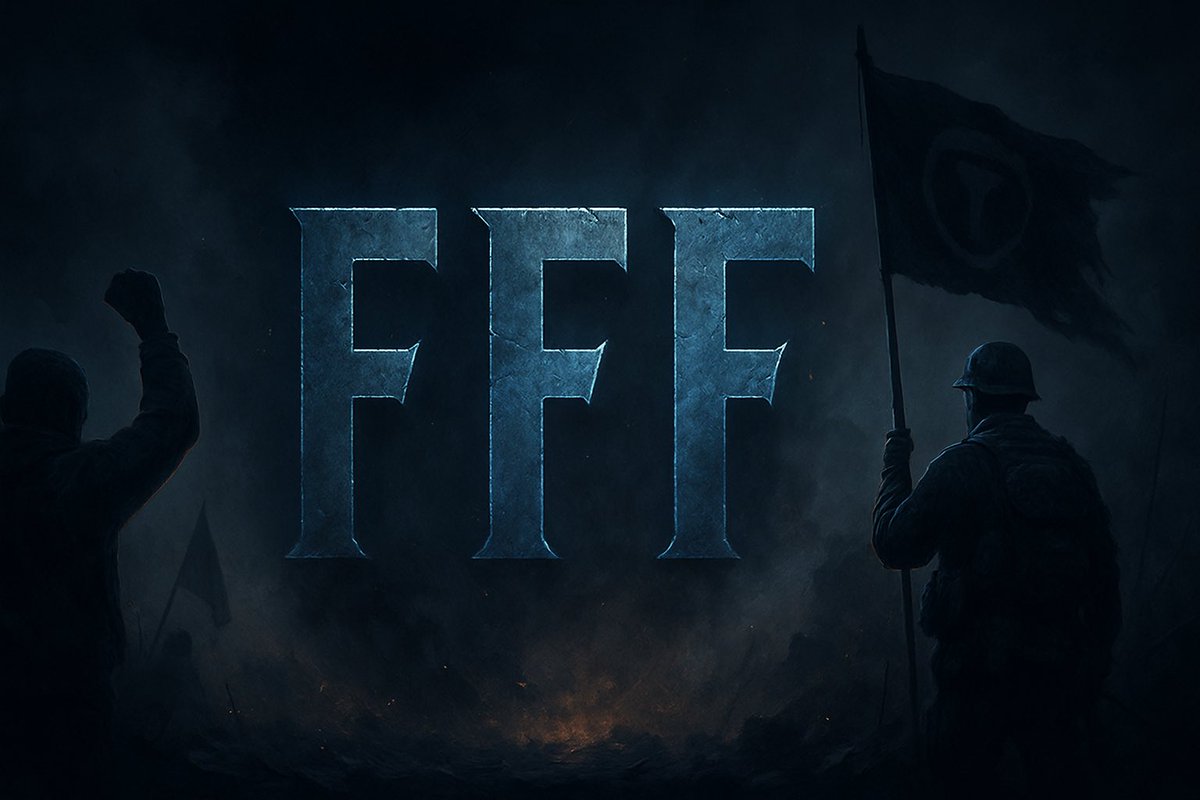 No names. No leaders.
Just three letters that speak for all.
FFF, its a movement