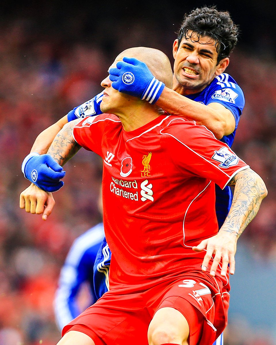 brfootball's tweet image. Even in a charity match, Diego Costa and Martin Škrtel just couldn't help but relive the good ol' days ⚔️