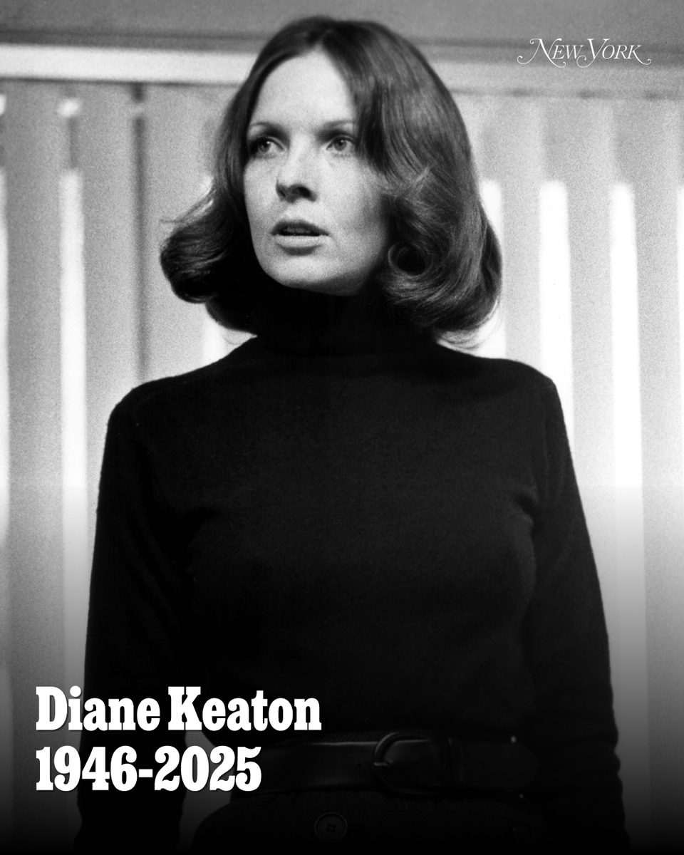 NYMag's tweet image. Diane Keaton has died at the age of 79. A family spokesperson confirmed the news to ‘People.’ The legendary actress rose to fame in the 1970s after starring in ‘The Godfather’ films and collaborating with director Woody Allen, most notably on the Oscar-winning film ‘Annie Hall.’…
