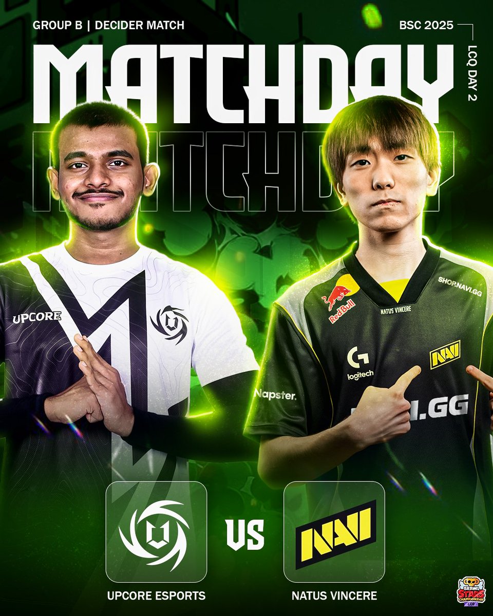 Vengeance is on the horizon.

UPCore vs <a href="/NAVIBrawlStars_/">NAVI Brawl Stars</a> elimination match begins in ~2 hours! 🔥

Watch the matches live on event.supercell.com/brawlstars/en/…

#RiseUp #UPCoreWin 🏆
