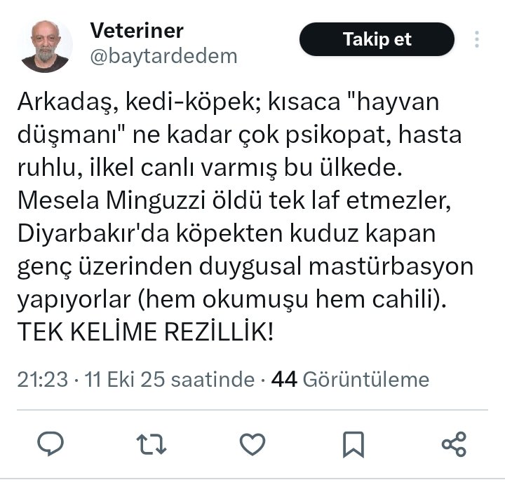 Sarachesarasara's tweet photo. Hayvanlarin kedi köpekten ibaret olduğunu açıklayan veterinerden inciler👇
#KuduzVar
#kuduz
#ahmetminguzziicinadalet https://t.co/862tl2ZN41