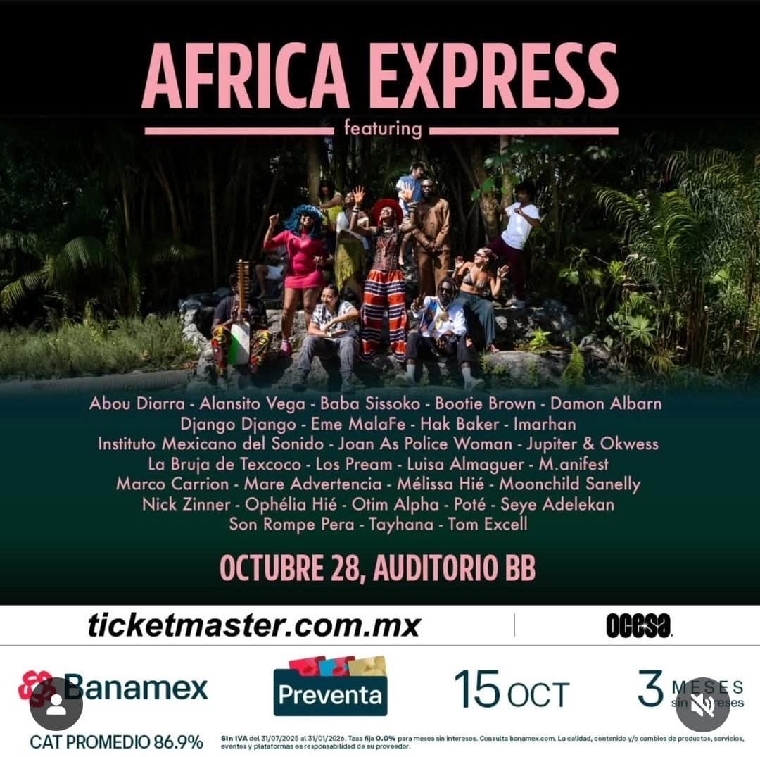 BlurMex (@blurmex) on Twitter photo 💥 <a href="/africaexpress/">Africa Express</a> !! Otra fecha en México , quien dice yo!!
🙏🙏🙏
Que nunca se pierda la bonita costumbre de que Damon visita México 🫶
#africaexpress #damonalbarn 💥 <a href="/africaexpress/">Africa Express</a> !! Otra fecha en México , quien dice yo!!
🙏🙏🙏
Que nunca se pierda la bonita costumbre de que Damon visita México 🫶
#africaexpress #damonalbarn