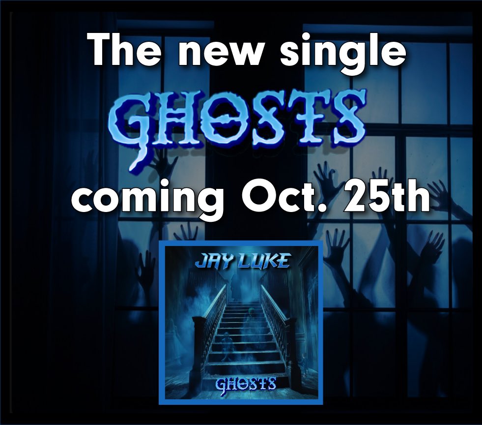 jay_luke's tweet image. 👻 Ghosts is coming Oct 25 — just in time for Halloween.
Pre-save it now and be the first to hear when it drops! 🎧
👉 show.co/xLPbHt5

#NewMusic #Rock #Ghosts #JayLuke #Duds #nepa #haunt #apparition #spooky