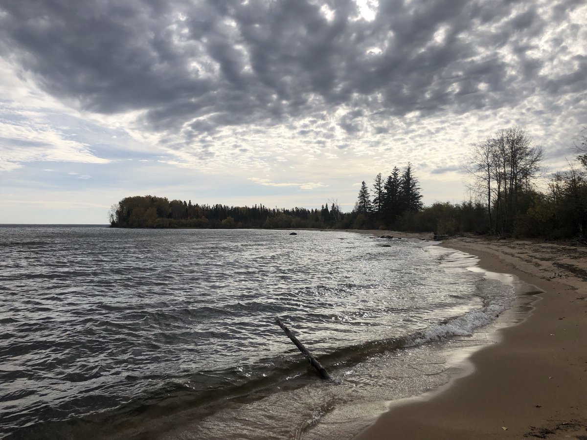 Bike ride to a cold plunge at Lac Laronge #beauty #nature #holiday