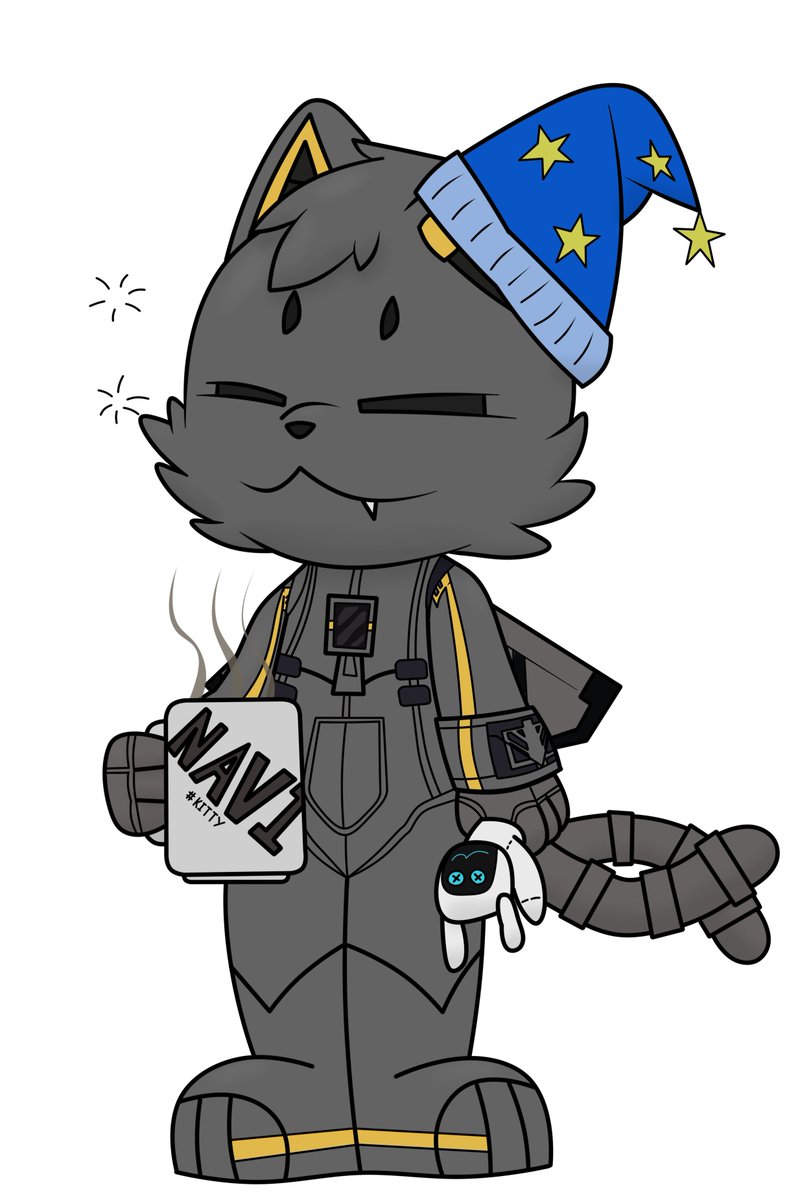 2 littles arts of two CATS. the eepy Navi and and the happy Faust.
race for @/presswer
#CATS