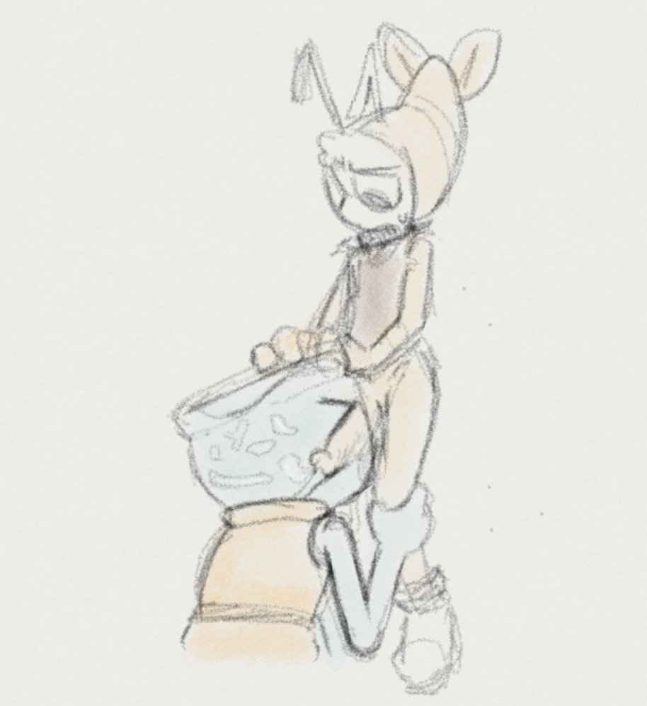 Shrimpo and Finn i guess #dandysworldnsfw