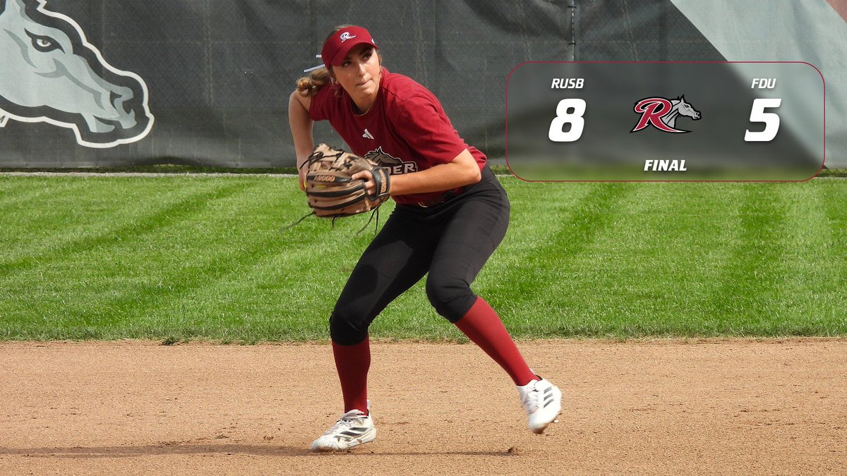 SoftballRider's tweet photo. FINAL | 8-5 RUSB

RUSB battled through rain to secure the victory over Fairleigh Dickinson. 

#BroncsWin | #TheRUSBIsland https://t.co/y9LOI4HMsc