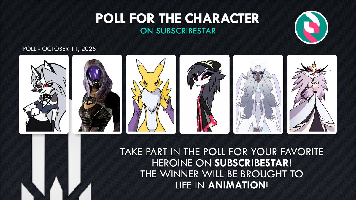 New Poll for the character! (October 11) ✅⬆️