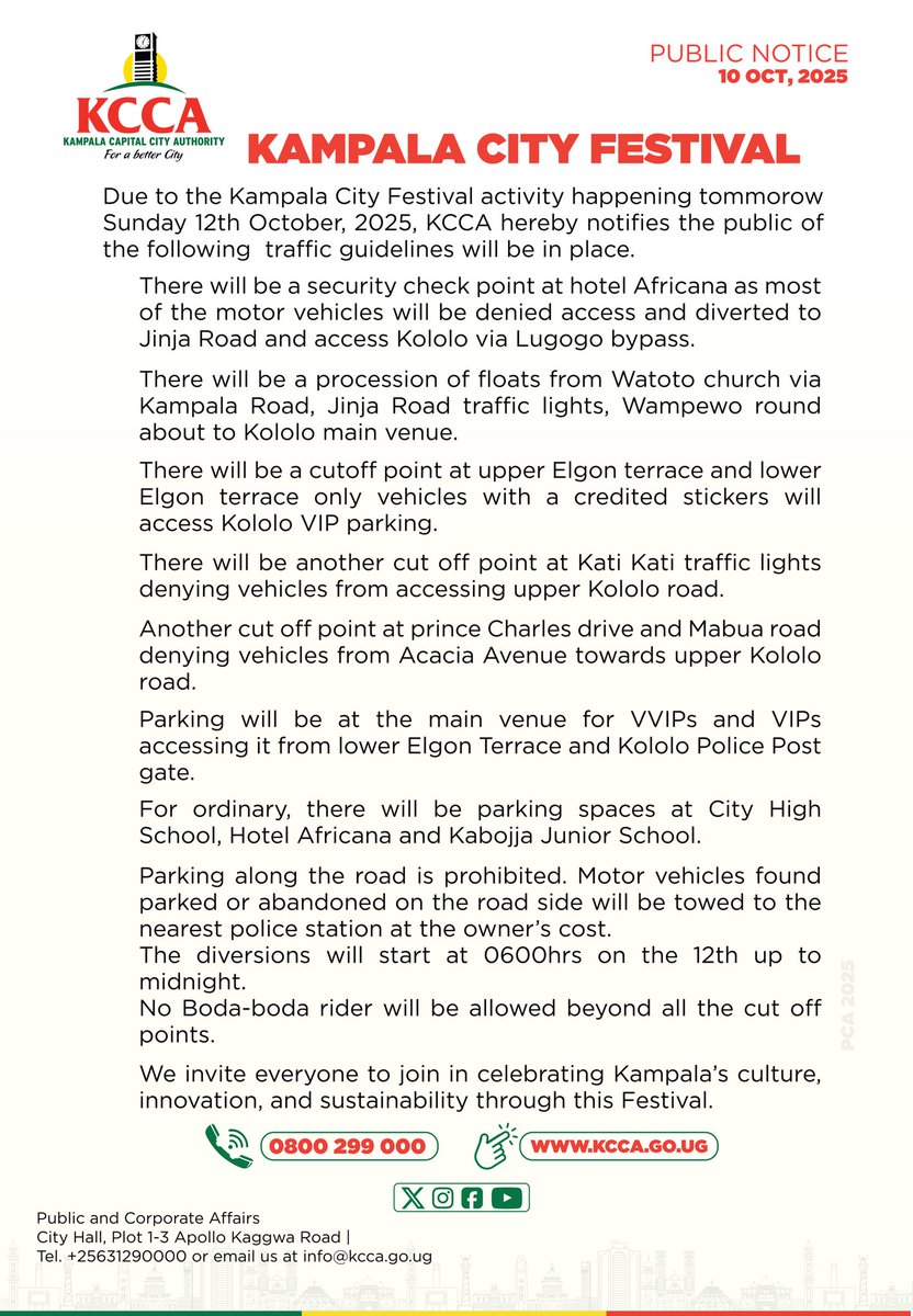 KCCAUG's tweet photo. Traffic Alert 🚨