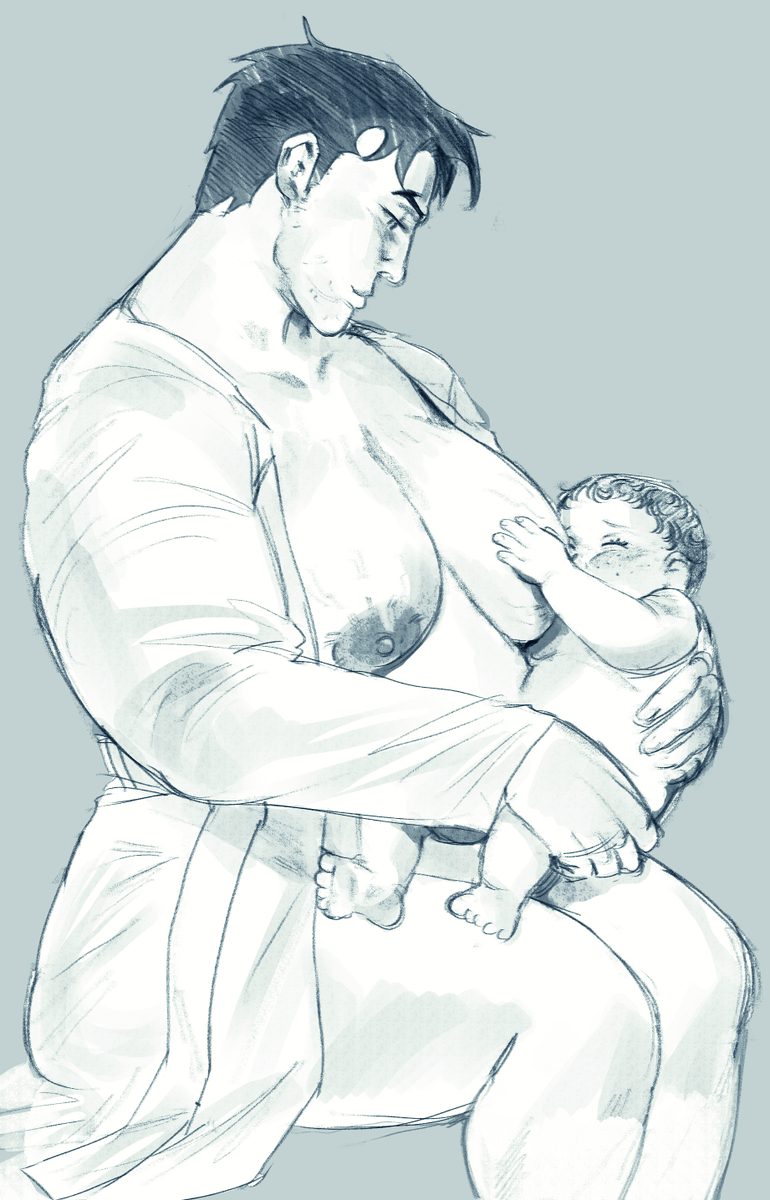 [SP]: "can mama bruce breast feed jay 🥺"