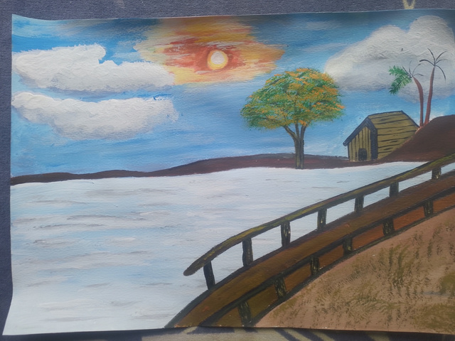 CrodleMon's tweet image. My mom forced me at flip flop point to post these.

Left 2 hours in. Right 2 hours after. Canvas Painting.

Credit @yolandi_britz 
#paintings #canvas #freehand