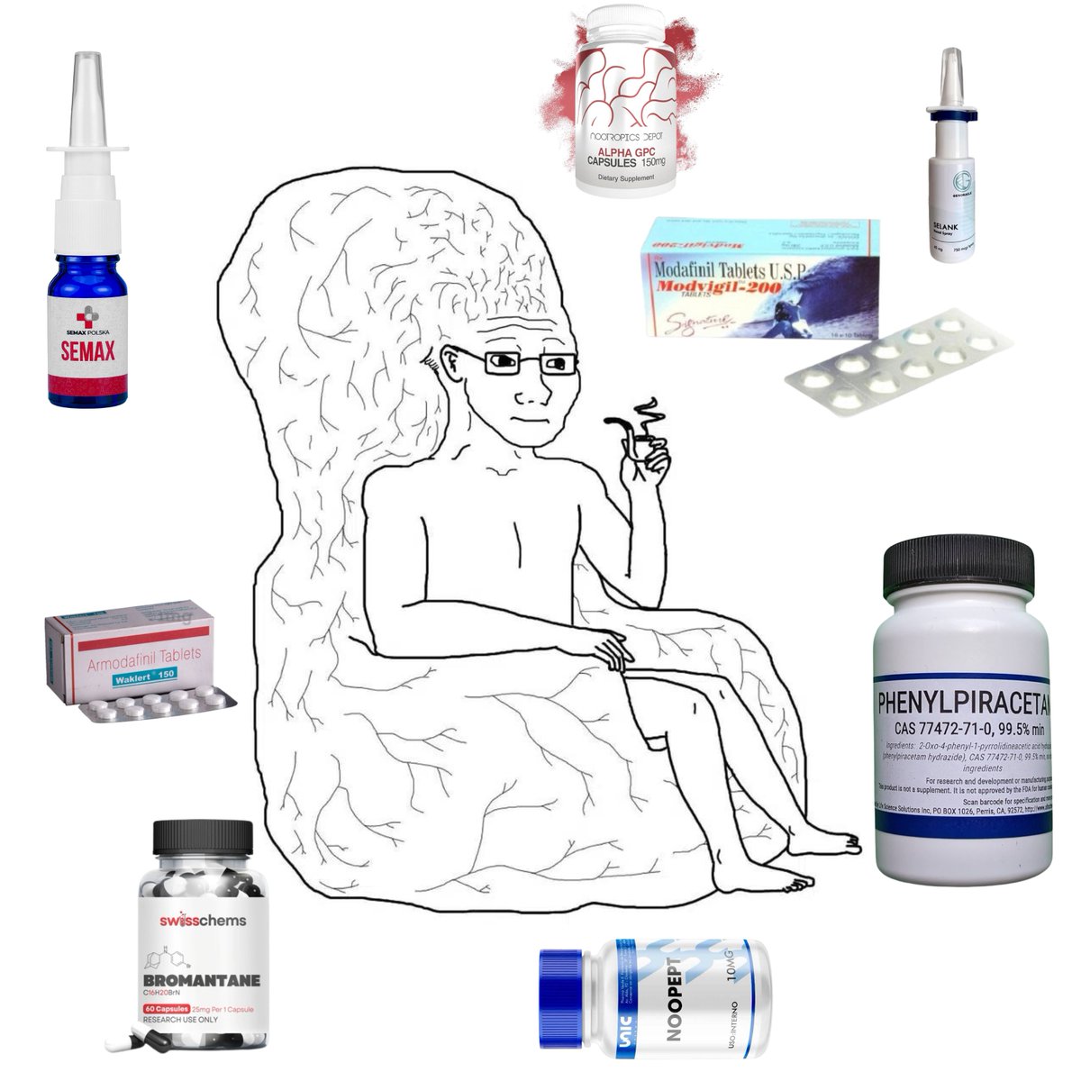 BasedBiohacker's tweet image. 5 reasons not to build your own cognitive enhancement stack:
→ you will make more money, it will probably get difficult to spend it.
→ you will enjoy your work so much you may get less social.
→ you will feel more energized and motivated, it won't feel as good relaxing…