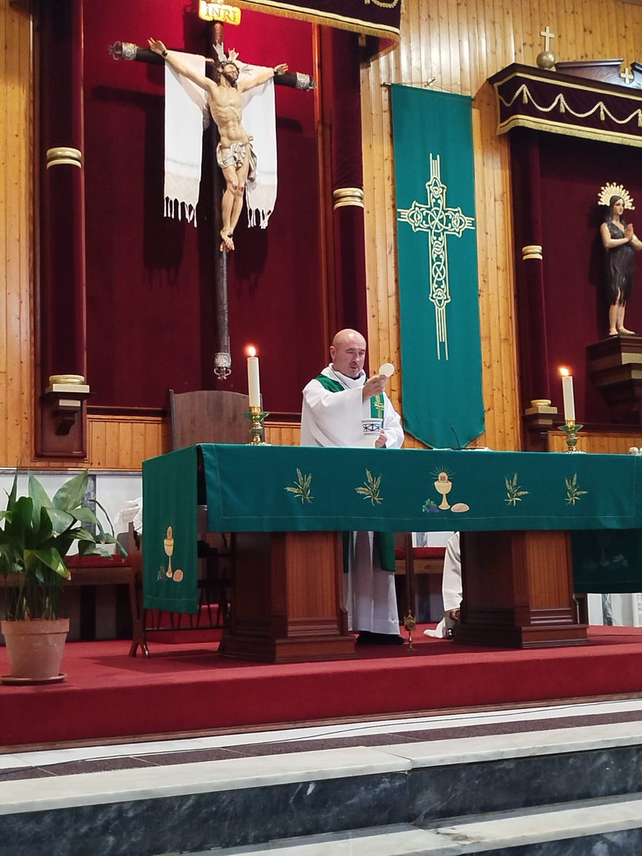 Escuela de oración, encuentro con Confirmación y Eucaristía misionera en la Semana de #Evangelización de la Parroquia Santa María Egipciaca de Corte de Peleas