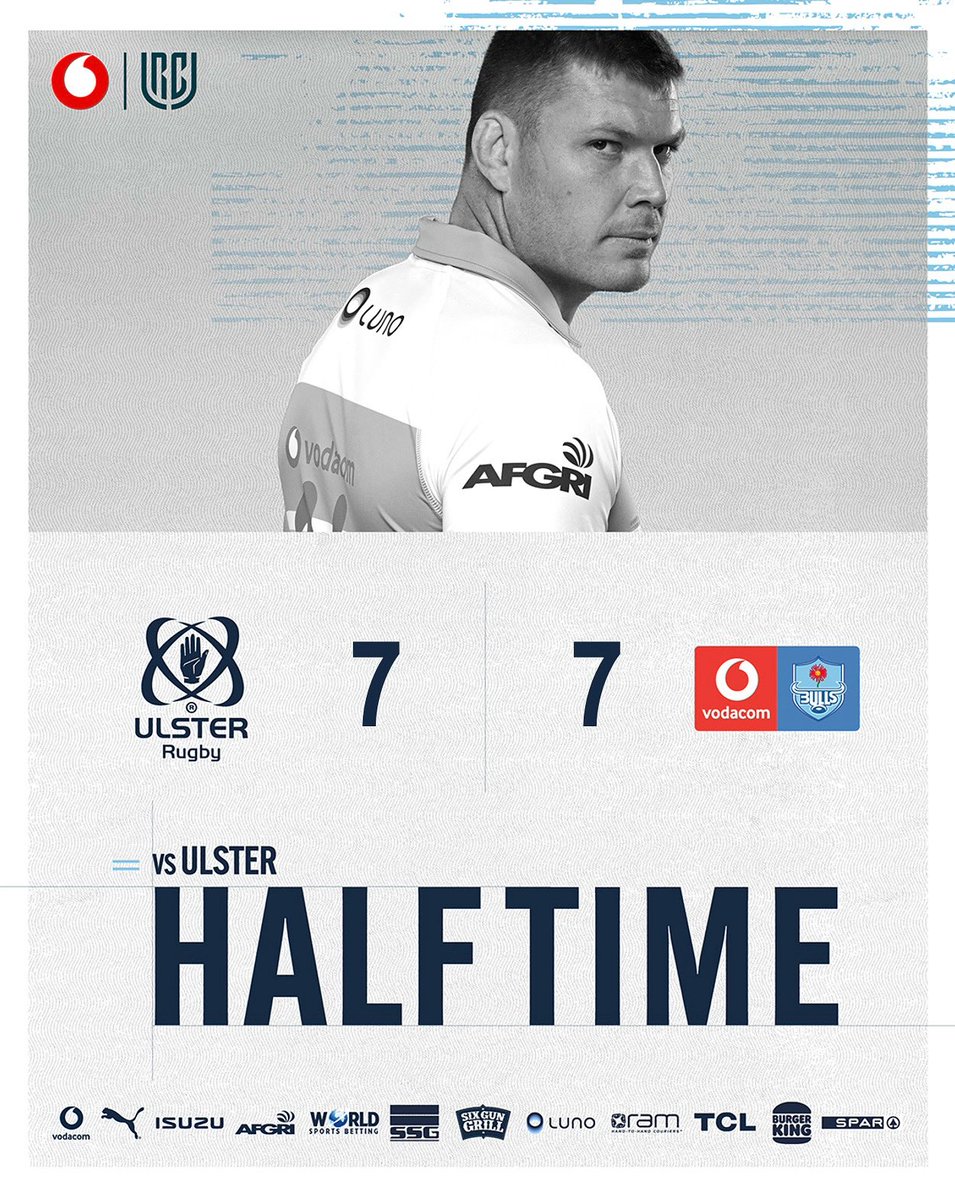 BlueBullsRugby's tweet image. First 40 gone ๐
@Vodacom #URC | @URCOfficial_RSA
#TheUnbreakableLine