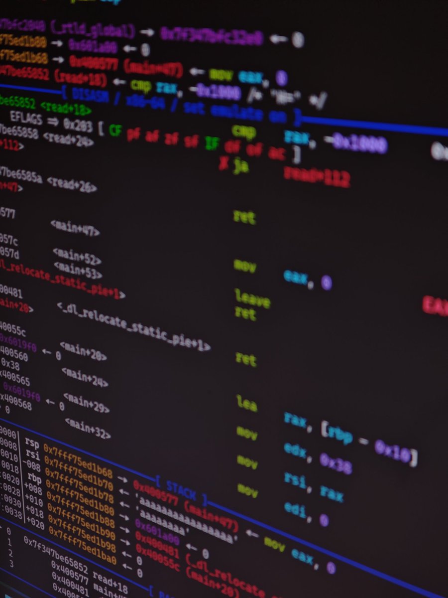 ProbiusOfficial's tweet image. 影视作品视角中的网络安全工具
#pwndbg