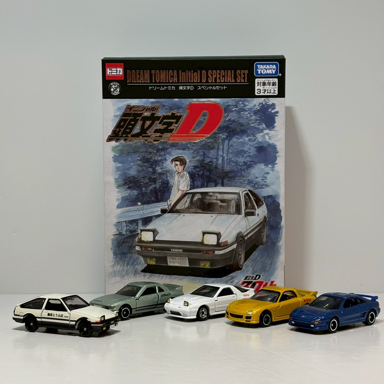 トミカ　頭文字D 30th Anniversary Special Set Tomica Initial D Special Set 30th Anniversary Bundle of 4