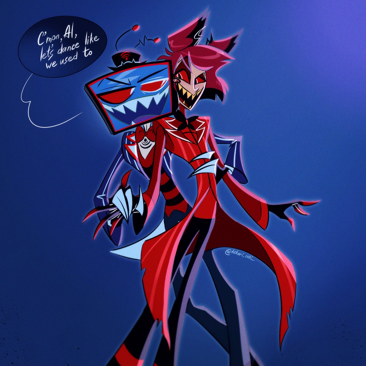 hikari_cchi's tweet image. 📻📺
#HazbinHotel #hazbinhotelvox #hazbinhotelalastor #radiostatic #voxal