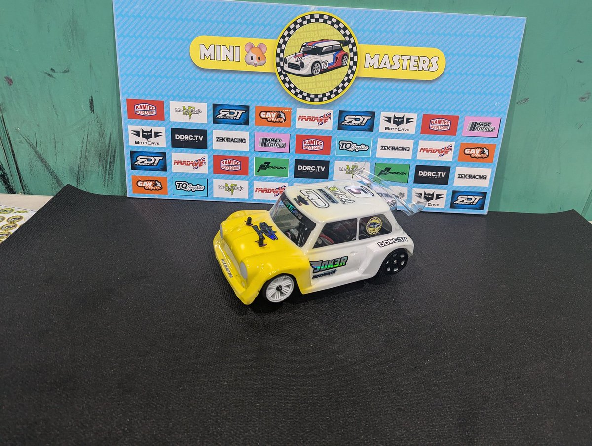 First proper RC event at a different club! 3rd in the B final which was more than I expected! Great support from the team #minimaster #battcave